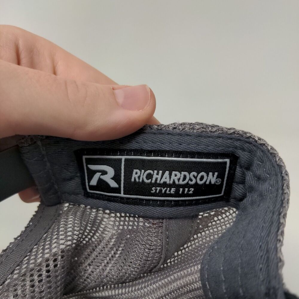 Performance Windows Snapback Trucker Hat Gray One… - image 8